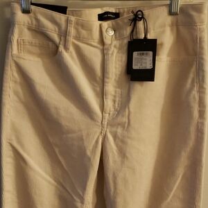 Club Monaco Cream High Rise Skinny Pants